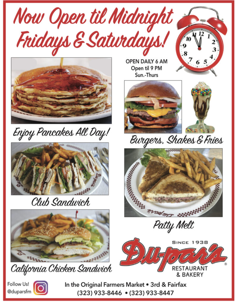 Dupars Since 1938 Fresh Ingredients is the Key